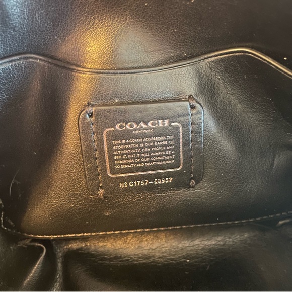 Coach Bronze Zipper bag - Picture 8 of 8